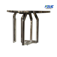 Mélangeur planétaire double Chine Polyc 500L, machine de dispersion pour peinture, mélangeur planétaire pour adhésif, silicone, mastic