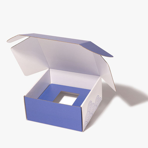 กล่องกระดาษลูกฟูกพับได้ดีไซน์แบบศิลปะพิมพ์ขนาดกำหนดเองได้กล่อง<span class=keywords><strong>สมัคร</strong></span>สมาชิกทำจากกระดาษคราฟท์กระดาษลูกฟูก - Product Image 3