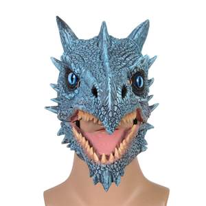 Nicro หน้ากากยางไดโนเสาร์ขยับได้สมจริงอุปกรณ์ประกอบฉากงานปาร์ตี้ฮาโลวีนหน้ากากไดโนเสาร์แบบเต็มหน้า - Product Image 6
