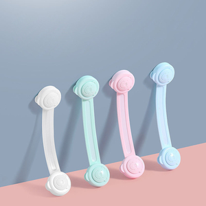 Nuovi prodotti per forniture per bambini cassetto regolabile in plastica serratura per armadietto di sicurezza per bambini per evitare che i bambini pizzicano la serratura in plastica - Product Image 3