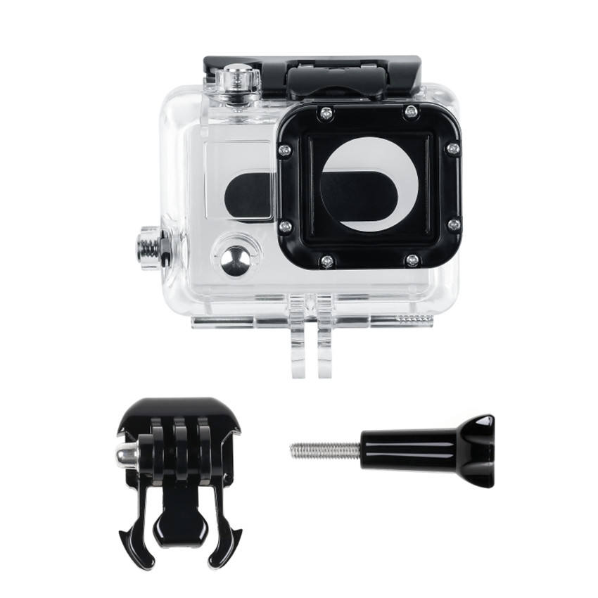HONGDAK Custom Waterproof case Go Pro Accessories Underwater 45 Meters Standard Waterproof Housing case for Go Pro Hero3