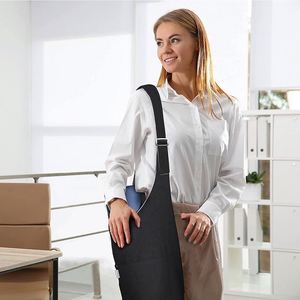 BSCI factory Yoga Mat <b>Duffle</b> <b>Bag</b> Patterned <b>Canvas</b> with Pocket and Zipper - Product Image 2