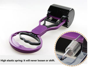 Yüksek mukavemetli çevre dostu plastik Pet Pooper Scooper dayanıklı bahar temiz tasarım köpekler kediler için kolay atık Pick-up için basit - Product Image 5