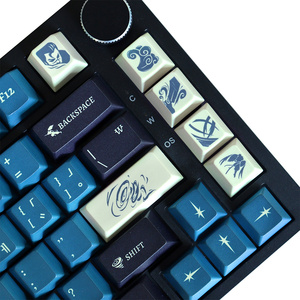คีย์บอร์ดลายเชอร์รี่ PBT 129คีย์สำหรับ GH60/GK61/GK64/84/87/96/104/108ปรับแต่งสไตล์เกาหลี - Product Image 5