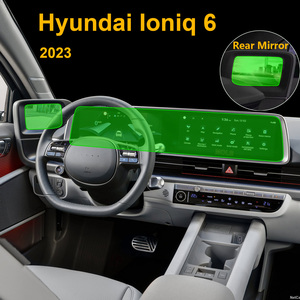Protection d'écran en verre trempé anti-reflet, anti-rayures et anti-éclats pour écran de navigation central Hyundai <span class=keywords><strong>Ioniq</strong></span> <span class=keywords><strong>5</strong></span> / 5N / 6 / 6N 9, couverture intégrale - Product Image 4