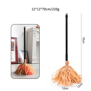 Balai magique volant animé de sorcière électrique d'Halloween avec effets de mouvement - Product Image 4