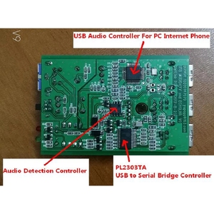 บอร์ดอินเทอร์เฟซเสียง <span class=keywords><strong>Echolink</strong></span>-zello-YY-ASL รุ่นการ์ดเสียง USB - Product Image 6