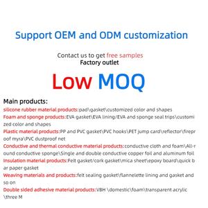 Rui Xiong Op Maat Gemaakte Ronde Zelfklevende Plakkerige Siliconen Rubberen Voetjes Pad Anti Slip Voeten Pad - Product Image 2