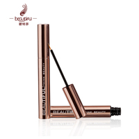 2ml 3ml 5ml 6ml Tube de sérum de croissance des cils et des sourcils en aluminium rose doré vide, récipient/bouteilles de sérum pour cils avec brosse