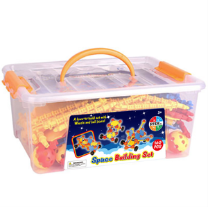 160Pcs Stem Building Speelgoed Voor Kinderen Constructie Ruimte Bal Diy Building Techniek Leren Blokken En Tandwielen Set - Product Image 6