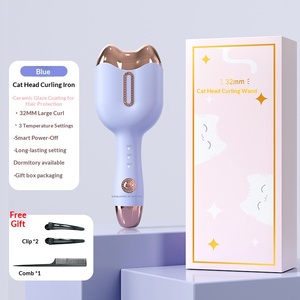 <span class=keywords><strong>Rizador</strong></span> de Pelo de Cerámica de Turmalina Cat Claw Egg Roll de 32mm para <span class=keywords><strong>Ondas</strong></span> <span class=keywords><strong>Grandes</strong></span>, Uso en Seco y Húmedo, Sin Daños, Alta Gama, Venta al por Mayor - Product Image 6