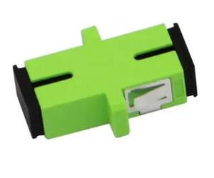 SC/ APC محول الألياف البصرية Couper Singlemode Singlemode singlex غطاء أخضر أسود لتوصيل سلك التصحيح بالألياف البصرية - Product Image 1