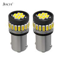 JIACHI FACTORY Feux de stationnement intérieurs super lumineux T11 T4W BA9S Ampoule LED pour lampe de voiture automatique BAY9S BAX9S H6W 3014 24smd 12V