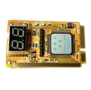 การ์ดดีบัก PCI-E แบบมินิ PCI - เครื่องมือวินิจฉัยข้อบกพร่องแบบ 2 หลักสำหรับเมนบอร์ดโน้ตบุ๊กและแล็ปท็อป - เครื่องทดสอบการวิเคราะห์ PCI Express - Product Image 1