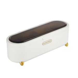 Four-Compartment Kitchen Seasoning Box Multi-functional Household Plastic Lid for Sugar Salt Other <b>Microwavable</b> - Product Image 5