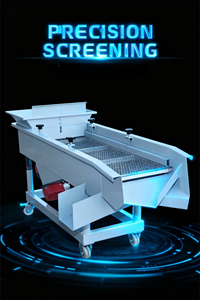 Tamis vibrant linéaire à moteur durable <span class=keywords><strong>de</strong></span> qualité alimentaire, haute précision, certifié CE, pour millet, coques <span class=keywords><strong>de</strong></span> <span class=keywords><strong>riz</strong></span>, <span class=keywords><strong>gravier</strong></span> <span class=keywords><strong>de</strong></span> jardin - Product Image 3