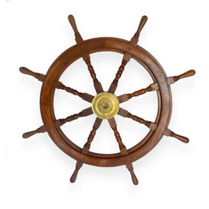 Ruedas náuticas supervendidas con ruedas náuticas hechas a mano de estilo antiguo de madera maciza a la venta por exportadores - Product Image 1