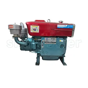 SHARPOWER China 4-Stroke18hp ZS1105 S1105 1105 Horizontal Water-Cooled 1 Cilindro Diesel Marinho Motor Diesel Para Venda