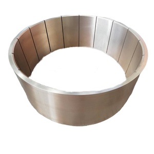 Bagues en bronze d'approvisionnement direct d'usine Bagues autolubrifiantes branchées au graphite avec bride - Product Image 4