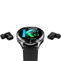 Reloj Inteligente Android X7X10 con Pantalla IPS, Correa de Silicona 2 en 1 para Auriculares TWS, Monitor de Actividad Física, Frecuencia Cardíaca y Música