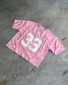 Customized Retro Style <strong>Loose</strong> Sports Mesh Football <strong>Jerseys</strong> Wholesale Summer Collection with Automated Cutting Service - Product Image 2
