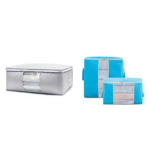 Gran capacidad de tela Oxford marco de acero impermeable, cajas de almacenamiento de tela Oxford plegables bolsas organizadoras de almacenamiento/ - Product Image 4