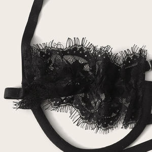 Lencería Sexy sin Entrepierna para Mujer, Conjunto de Sujetador Transparente Ultrafino, Conjunto de Dos Piezas Tentador y Sexy, Juguetes Sexuales - Product Image 5