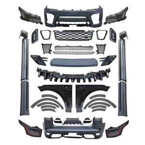 กันชนรถยนต์คุณภาพดีที่สุด ปี 2014-2017 L320 อัพเกรด 2018 L494 SV-R ชุดแต่ง Facelift สำหรับ Range Sport Svr Body Kit - Product Image 2