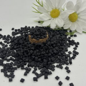 Plástico compuesto de alta calidad PPS 65% GF Partícula de resina virgen Pellet de Color negro para componentes de impresora PPS modificado en bruto - Product Image 2