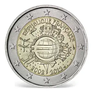 Nueva moneda de metal de recuerdo promocional, monedas de euro