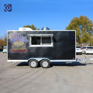 Remolque de comida rápida comercial <span class=keywords><strong>furgonetas</strong></span> de 16 pies con cocina completa camión de comida móvil café hamburguesa quiosco Catering remolque - Product Image 3