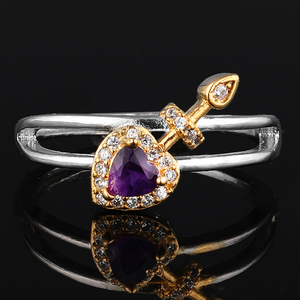 100% naturale ametista topazio blu pietra di luna olivina ambra granato gemma anello di pietra per le donne regolabile argento anello regalo - Product Image 6