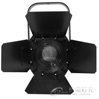 Projecteur Fresnel DMX à zoom LED GLEE 200W RGBW COB Full Color 4-en-1 pour théâtre et studio