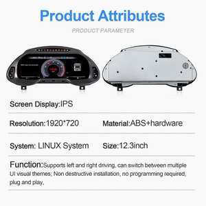 Navihua New Arrival <b>Car</b> Digital Cluster <b>Car</b> <b>Speedometer</b> Linux System Carplay LCD Dashboard Virtual Cockpit <b>for</b> Audi Q5 2009-2013 - Product Image 6