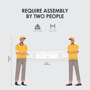 フローティングテレビスタンドウォールマウントエンターテインメントセンターメディアコンソール収納キャビネット下TVストーングレー43.3in - Product Image 3