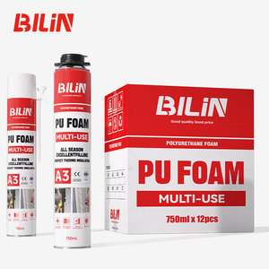 Adhésif de construction en <span class=keywords><strong>mousse</strong></span> de polyuréthane expansible à prise rapide <span class=keywords><strong>pour</strong></span> la fixation des cadres de fenêtres et de portes, le travail du bois et l'emballage - Product Image 2