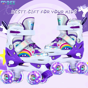 SeeMore - <span class=keywords><strong>Patines</strong></span> de 4 Ruedas con Luces LED de Colores Ajustables <span class=keywords><strong>para</strong></span> Deportes al Aire Libre - Product Image 4