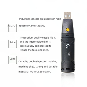 เครื่องตัดไม้อุณหภูมิและความชื้นใน <span class=keywords><strong>DT</strong></span>-<span class=keywords><strong>171</strong></span>เครื่องบันทึกอุณหภูมิอัจฉริยะด้วยอินเตอร์เฟซ USB - Product Image 3