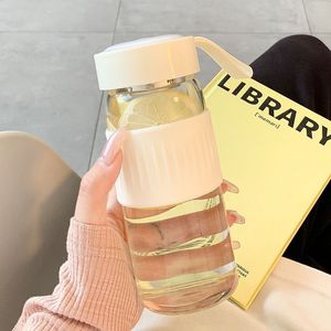 Glass Water <b>Bottle</b> With Infuser 500Ml For Tea Brewing Office Use Students Summer Drinkware - Product Image 3
