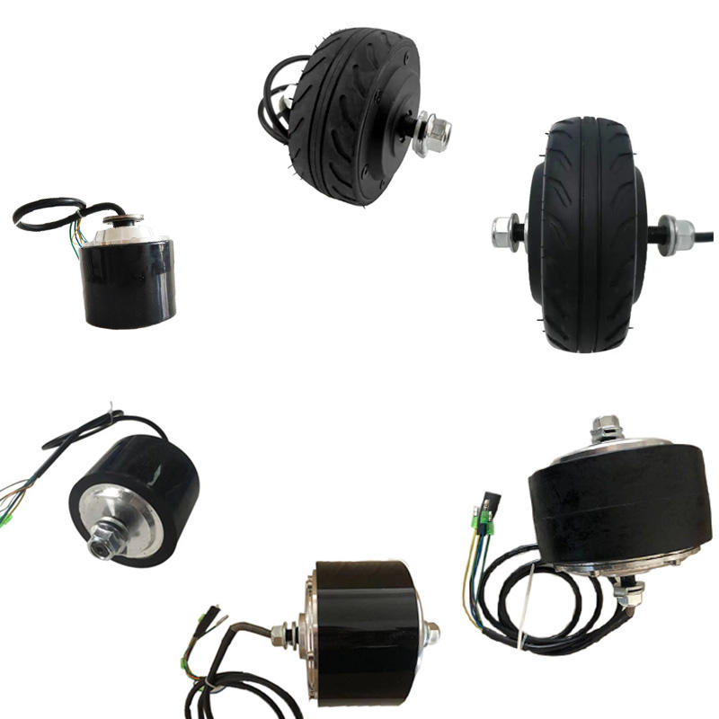 DC Brushless Drive Hub Motor Inch Inch Inch 12V 24V 36V 200W 250W  Electric in Wheel Motor BLDC Single Wheel Electric Motor