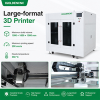 Imprimante 3D pour prototypage 1000*1000*1000mm, moulage intégré CNC de tôles, faible consommation d'énergie