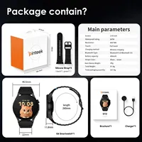 Smartwatch Active 2 Pantalla AMOLED de 1.43" con Voz IA/Llamadas Bluetooth GPS Rastreador de Fitness Frecuencia Cardíaca/SpO2/Más de 150 Deportes Reloj 3ATM para Natación