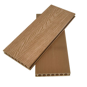3D Embossed Faux Wood Decking WPC Crack-resistant Decking WOOD <b>Plastic</b> Composite Decking - Product Image 1