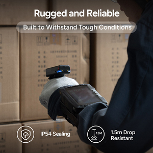 Meferi ms300r công nghiệp Mini Ring không dây máy quét mã vạch Bluetooth 2D <span class=keywords><strong>QR</strong></span> bar <span class=keywords><strong>code</strong></span> <span class=keywords><strong>Reader</strong></span> với 1000 mAh pin lớn - Product Image 6