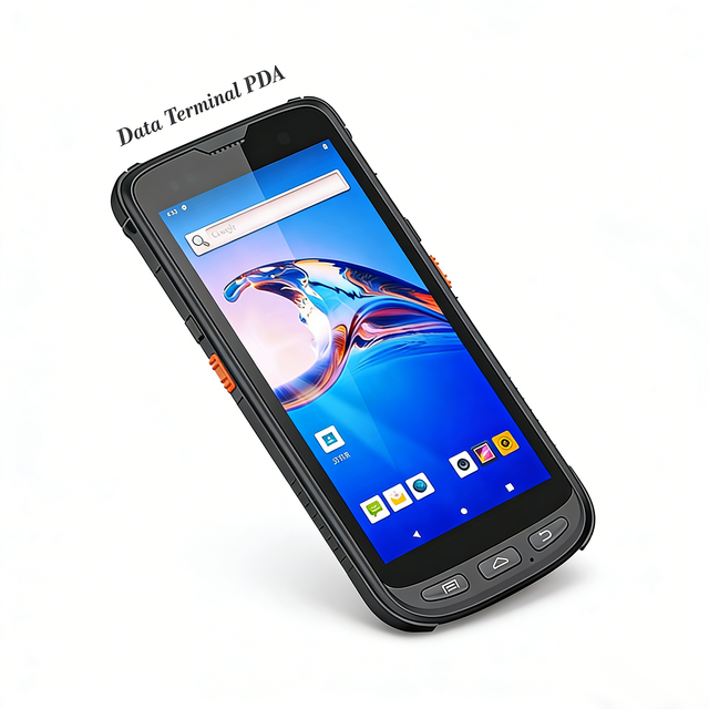 5.5 Inch Android 10 Rugged PDA Handheld Data Collector 2D Barcode Scanner RFID 4GB 64GB CPU WiFi 13.56MHz NFC Logistics Stock