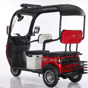 Venta al por mayor de fábrica, triciclos eléctricos de 60V con cuerpo abierto, furgonetas grandes de asiento de doble fila para uso doméstico, recogida de niños - Product Image 6