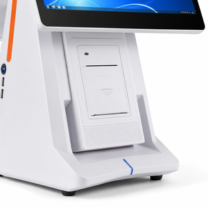 Dual 15.6” Touch POS System J1900 4+64 Smart Billing Machine with 80mm Yanke Printer Support WiFi and Speaker for Retail Shop - Product Image 3