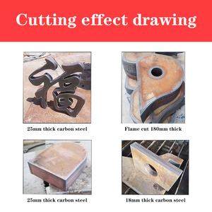 Mới xách tay thép không gỉ giàn CNC Plasma/ngọn lửa Máy cắt 220V xây dựng các ngành công nghiệp áp dụng - Product Image 5