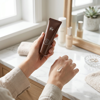 Tube en plastique pour crème contour des yeux et crème BB, différentes tailles, bouchon à vis pour soins de la peau