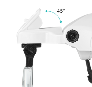 Giá Đỡ Kính Mắt Mới Kính Lúp Đeo Đầu Kính Lúp <span class=keywords><strong>4</strong></span> Đèn <span class=keywords><strong>LED</strong></span> - Product Image 3